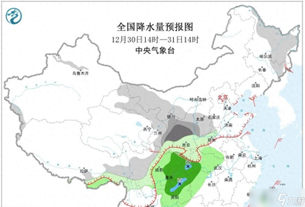 超凶跨年强降雪来袭，暴雪大暴雪波及超5省，元旦迎来冷暖大转折