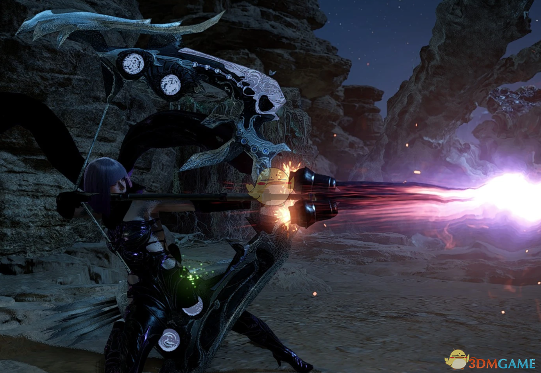 《怪物猎人：荒野》最终幻想14绝境欧米茄长弓MOD