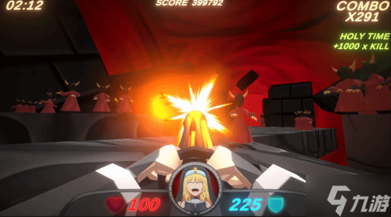 老派FPS《Guns and Nuns》登陆Steam：双持沙鹰物理超度 重力场花式杀敌