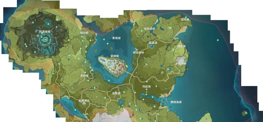 《原神》果酒湖风神瞳获取攻略（轻松找到果酒湖中的风神瞳，让你快速提升探索等级）-第1张图片-