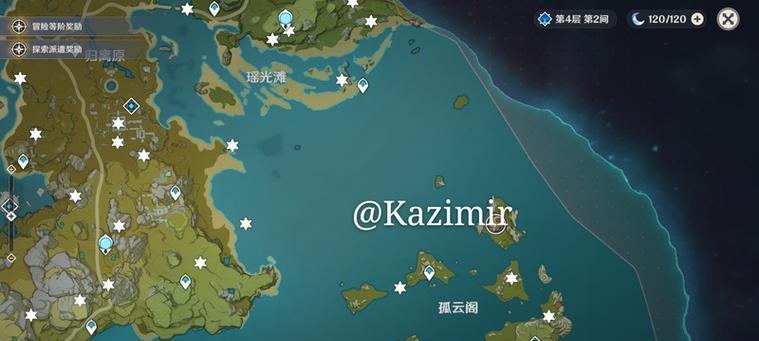 《原神》果酒湖风神瞳获取攻略（轻松找到果酒湖中的风神瞳，让你快速提升探索等级）-第2张图片-