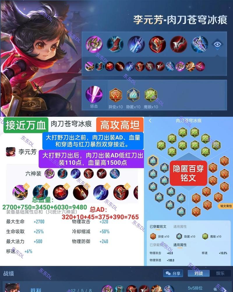 最强墨子打野铭文出装攻略（打造无敌墨子！强势出装一览！）-第3张图片-