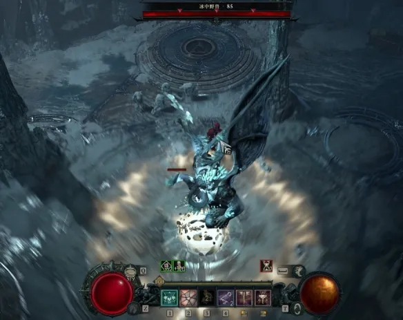 《暗黑破坏神4》冰川野兽刷新地点