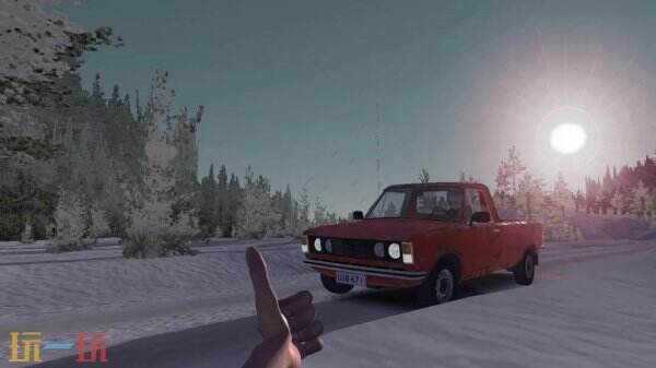 生存驾驶模拟游戏《我的冬季汽车》抢先体验模式开启