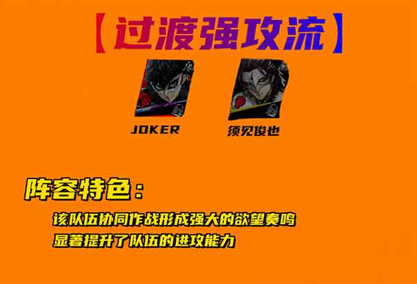 女神异闻录夜幕魅影雨宫莲配队推荐 JOKER阵容搭配