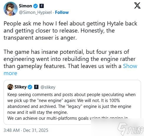 引擎重构起死回生是奇迹?开发者：一度所有功能全坏