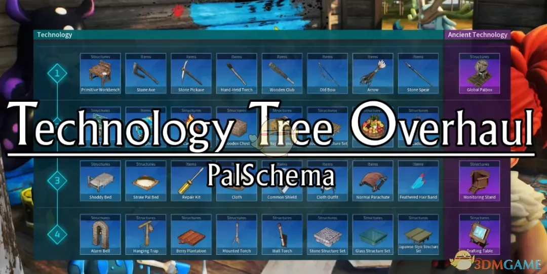 《幻兽帕鲁》科技树大改MOD