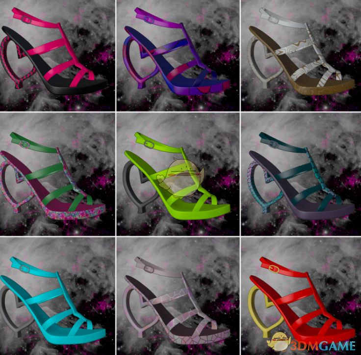 《赛博朋克2077》心形高跟鞋MOD