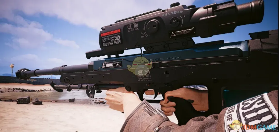 《赛博朋克2077》使命召唤Gravemaker狙击步枪MOD