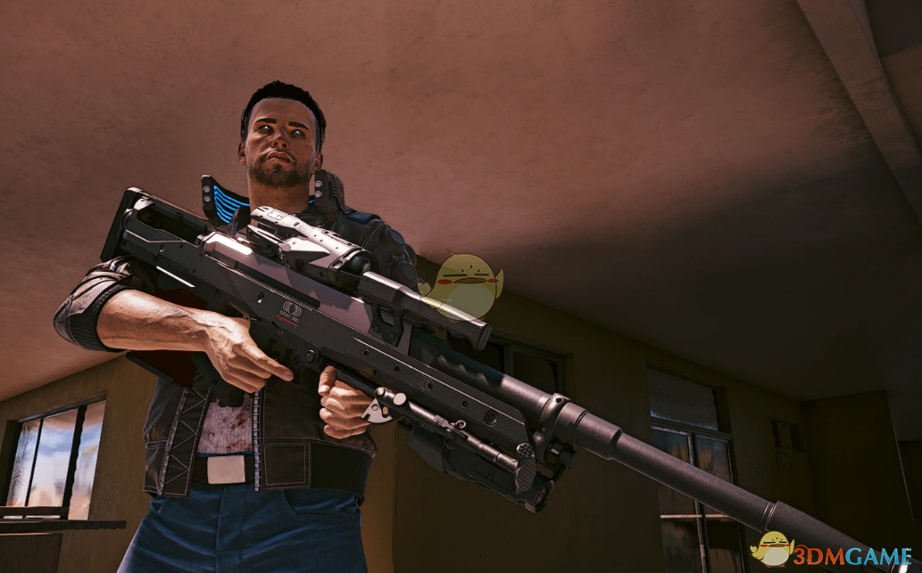 《赛博朋克2077》使命召唤Gravemaker狙击步枪MOD