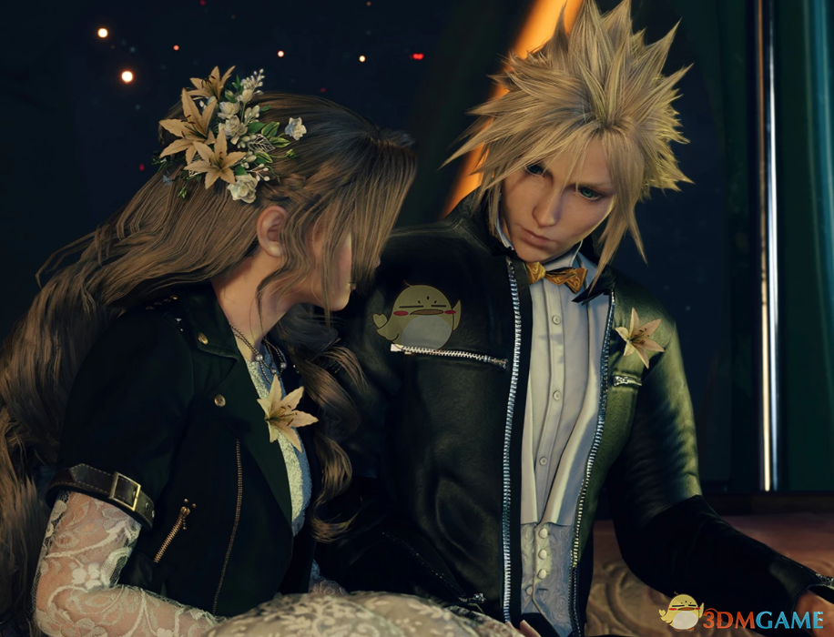 《最终幻想7：重生》克劳德的婚礼西装MOD