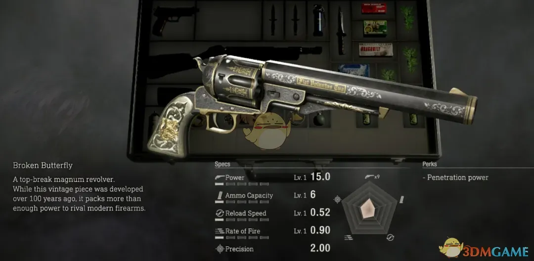 《生化危机4：重制版》M1851狼毒左轮手枪MOD