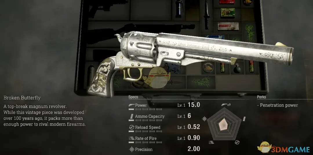 《生化危机4：重制版》M1851狼毒左轮手枪MOD