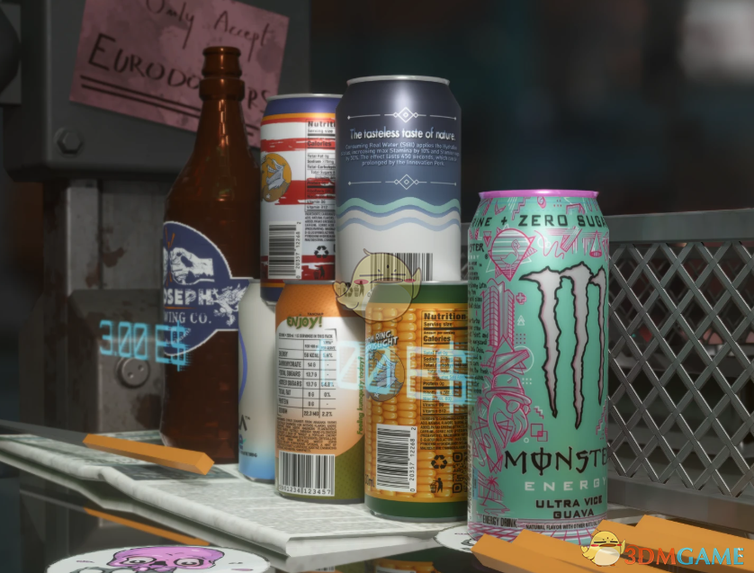 《赛博朋克2077》魔爪饮料MOD