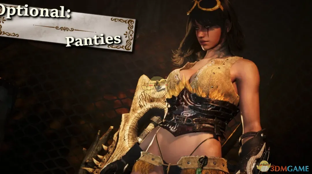 《怪物猎人：荒野》性感的辟兽套装MOD