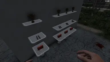 《七日杀》玻璃展示架MOD