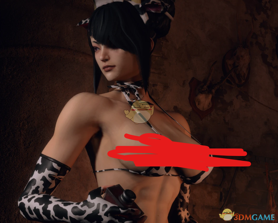 《生化危机4：重制版》奶牛比基尼韩蛛俐替换艾达MOD