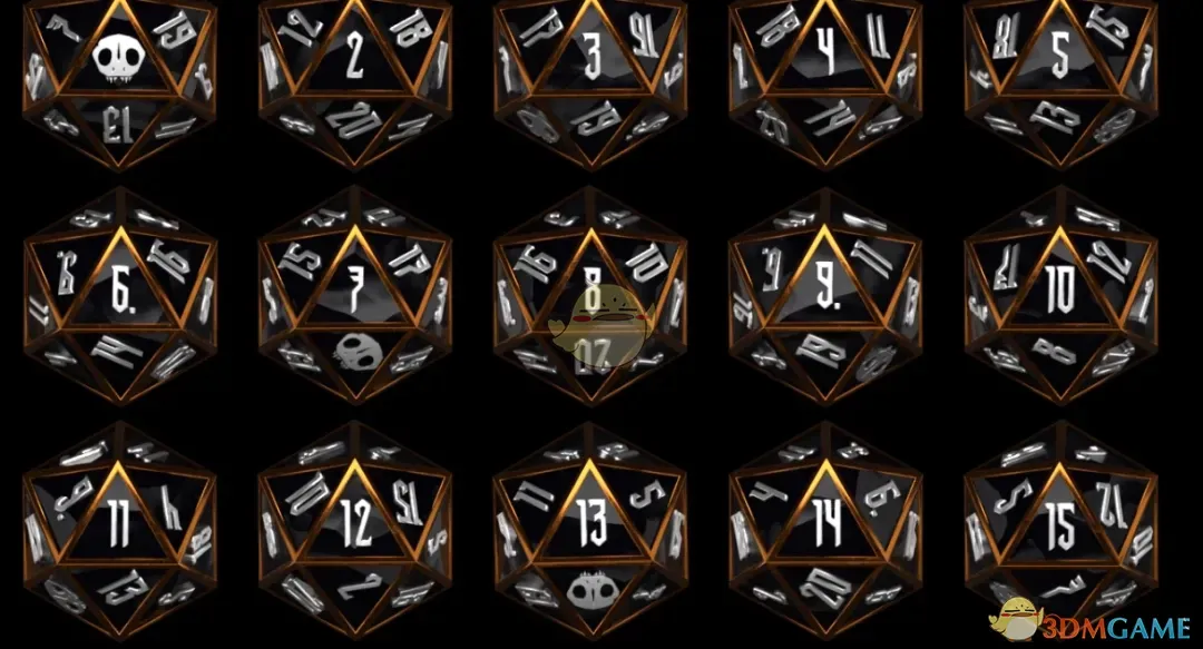 《博德之门3》镀金黑曜石骰子MOD