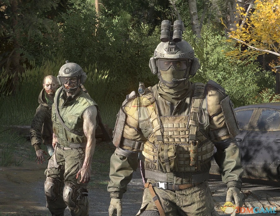 《消逝的光芒：困兽》更帅的士兵僵尸MOD