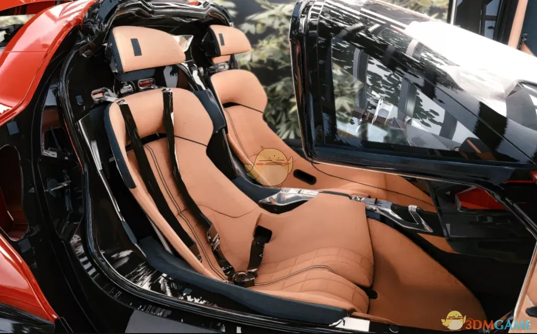 《赛博朋克2077》法拉利Daytona SP3 超级跑车MOD