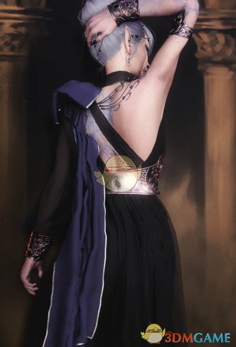 《博德之门3》阿根蒂斯轻纱长裙MOD