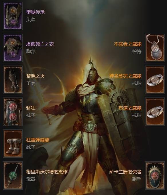 暗黑破坏神4S11圣骑士纯光环速刷构筑指南