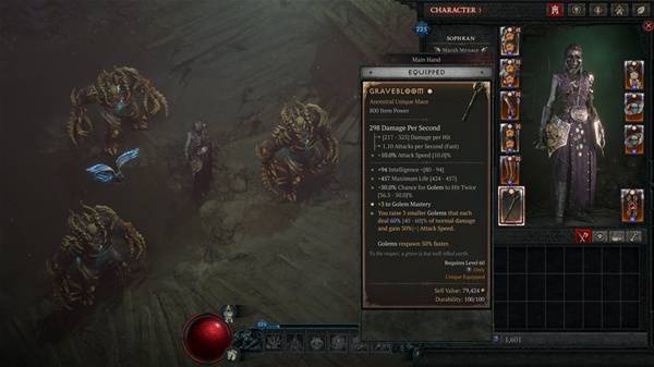 暗黑破坏神4死灵法师暗金装备推荐