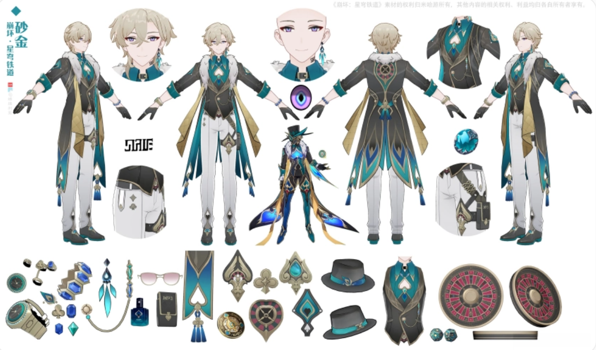 崩坏星穹铁道砂金角色部分背景介绍