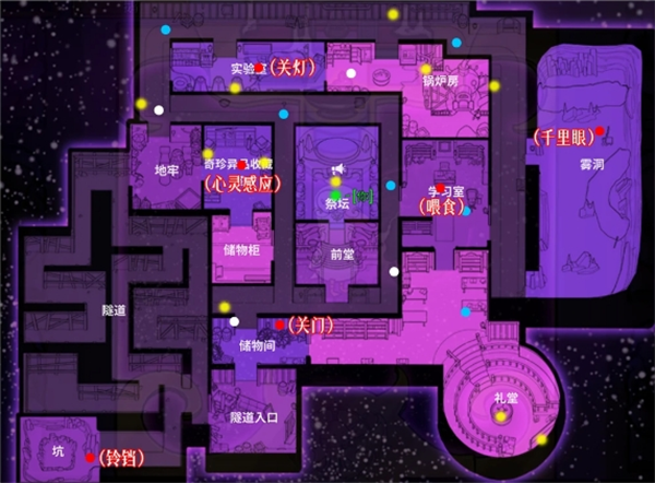 鹅鸭杀全地图任务点位分享