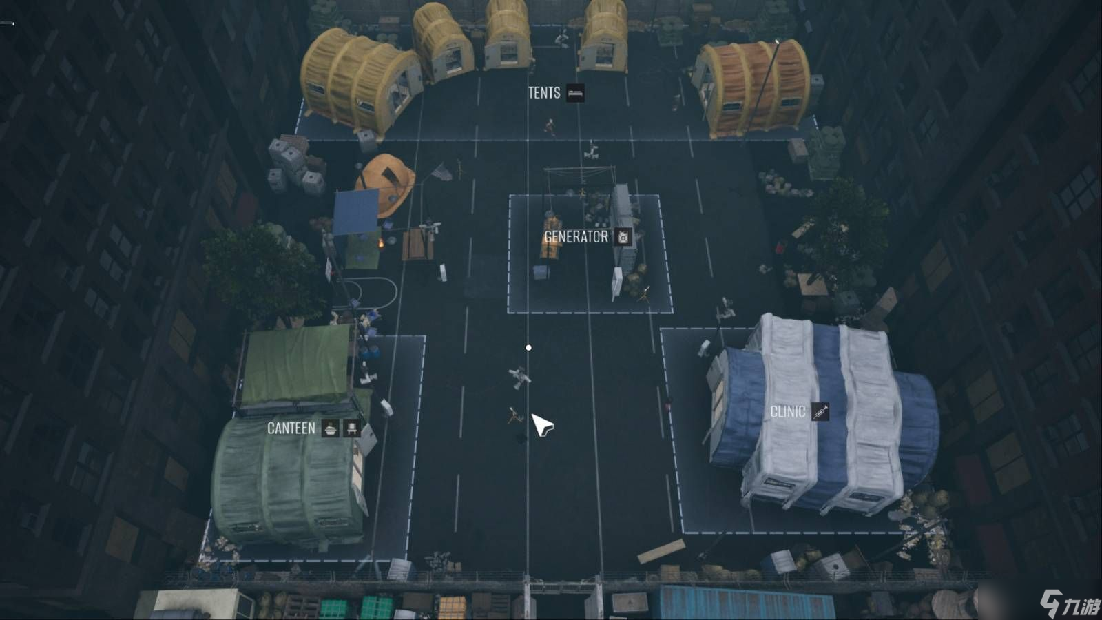 隔离区：最后检查站基地升级及发电机升级选项