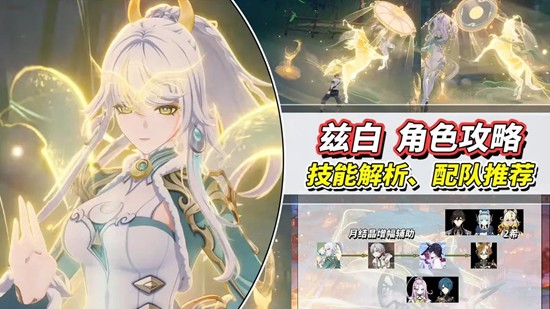 原神月之三兹白角色攻略 当前版本技能解析与配队推荐