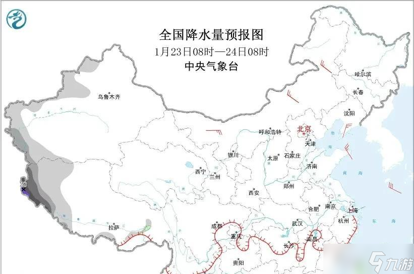 新一轮冰冻雨雪来袭：21-23日湘黔桂锁定冻雨，西藏局地大暴雪