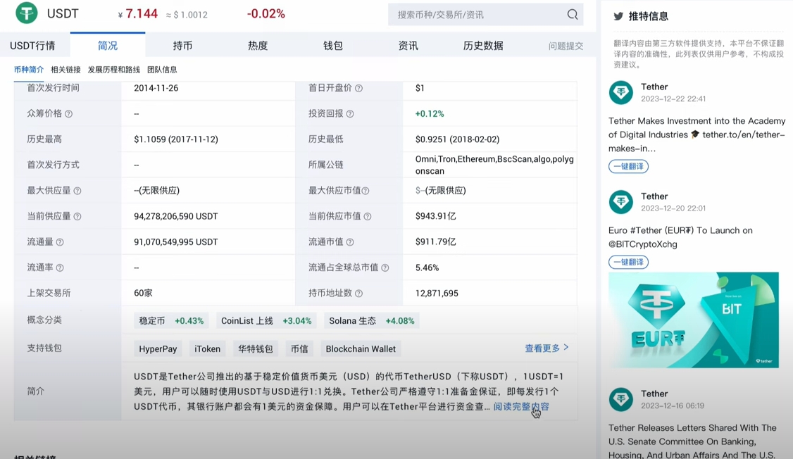 为什么要先买USDT呢？