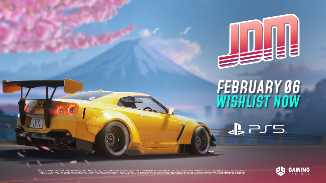 JDM：漂移大师PS5版本发售时间