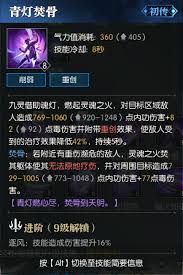 元气唤灵师九焚技能是什么