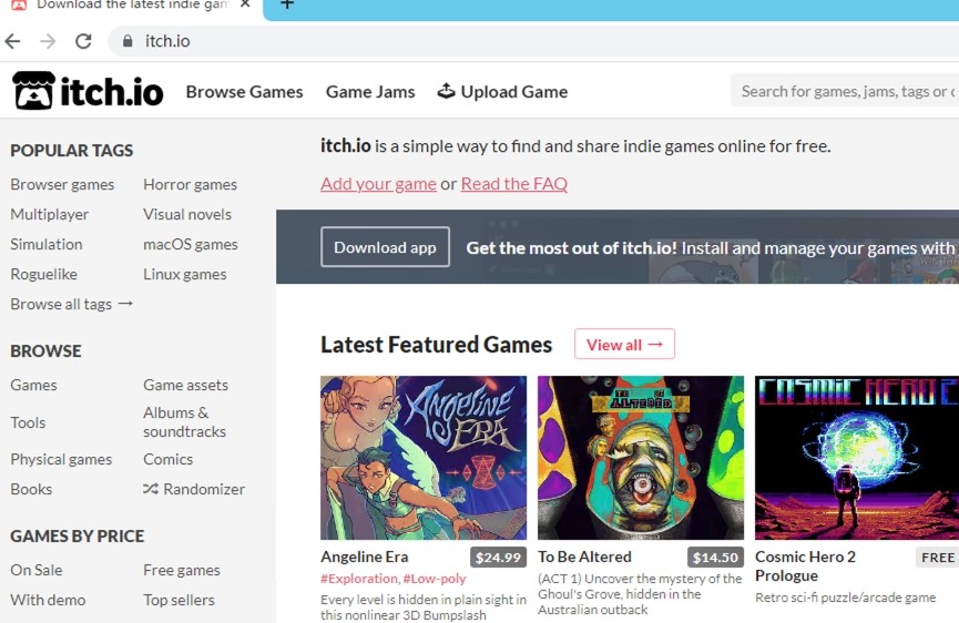 itch.io网页版直达入口-itch.io官网最新版一键下载