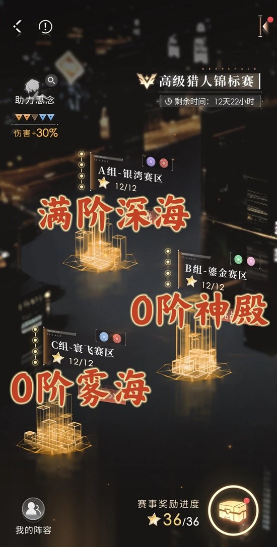 恋与深空高级猎人锦标赛 本周满星全祁煜队加成攻略