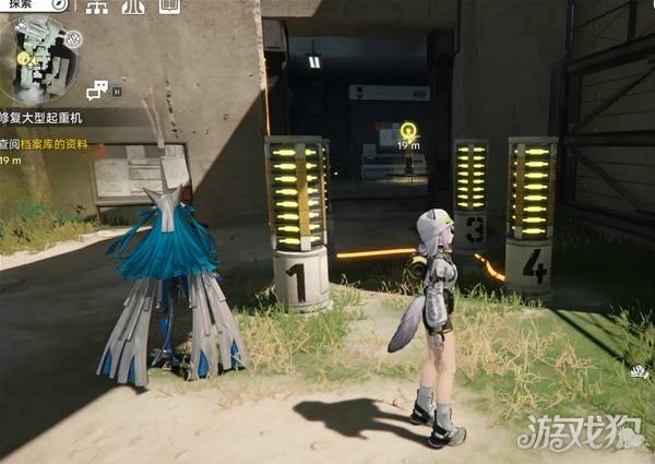 明日方舟终末地修复大型起重机装置顺序是什么1