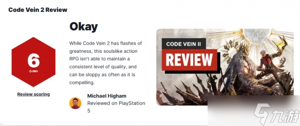 《噬血代码2》IGN 6分:未能跟上类魂游戏发展步伐