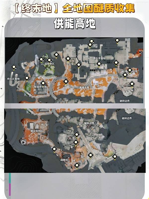 明日方舟终末地供能高地全醚质收集