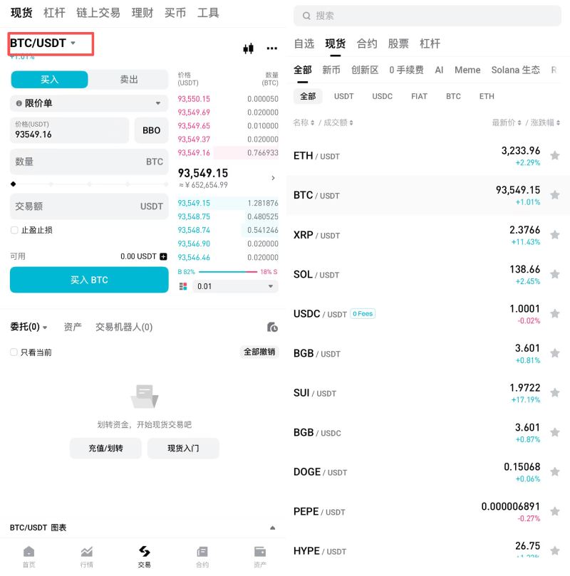 Bitget交易所功能介绍
