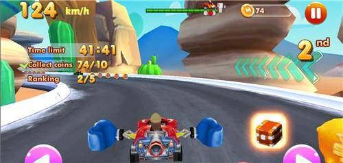 地铁急速卡丁车比赛游戏 1