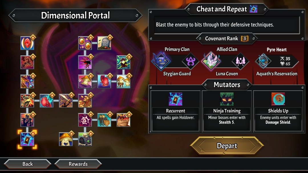 《怪物火车2》作弊再犯挑战介绍