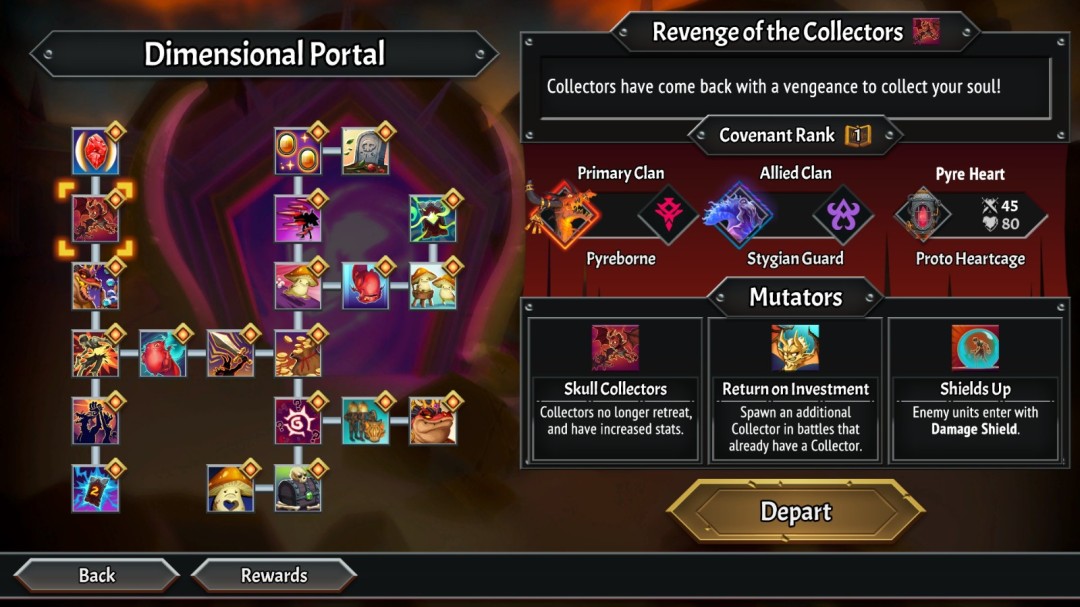 《怪物火车2》收藏家的复仇挑战介绍