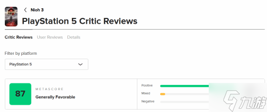 《仁王3》M站均分87分：武士幻想的终极呈现