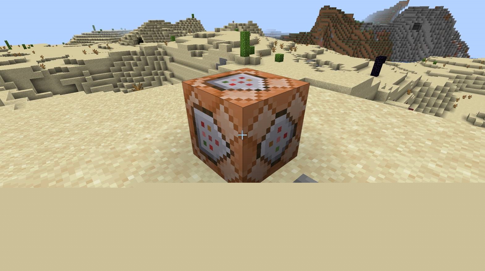 我的世界命令方块怎么发出文字