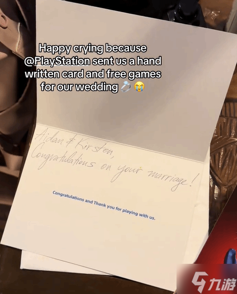 羡慕!新人结婚邀请索尼 结果索尼真随礼了!