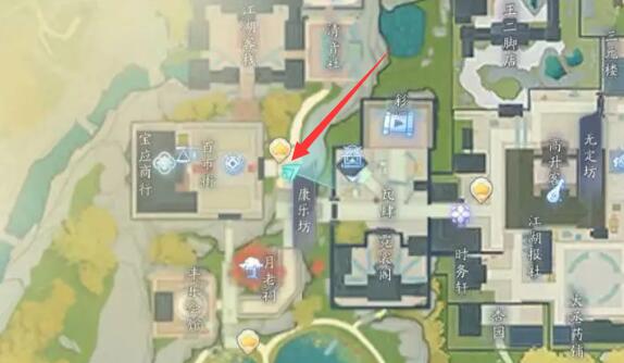 射雕手游无定坊猛兽献宝位置在哪