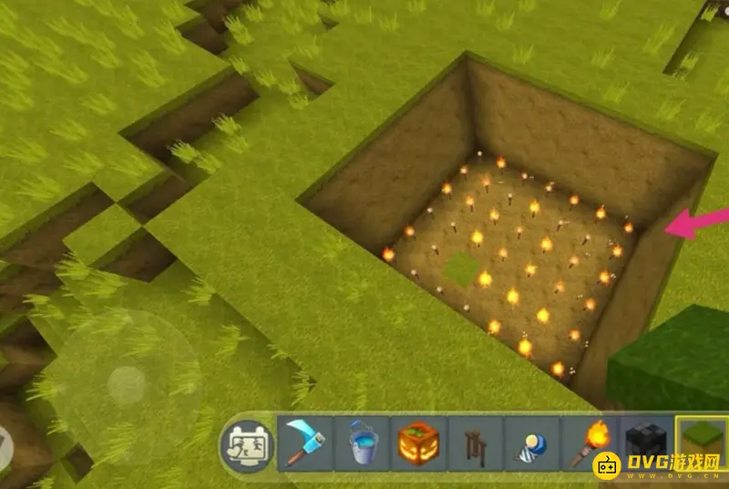 《迷你世界》鱼池制作方法详解