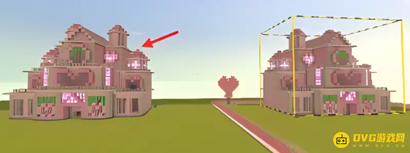 《迷你世界》房屋复制教程